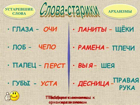 Устаревшие слова и неологизмы - презентация онлайн