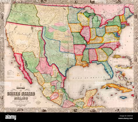 Zachary Taylor Mexican War Map
