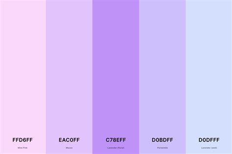 25 best violet color palettes with names and hex codes – Artofit