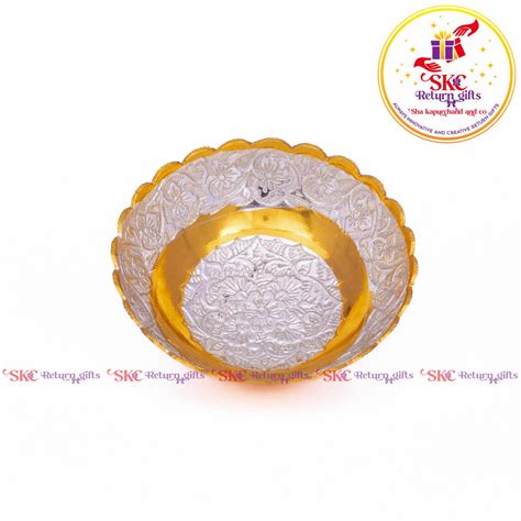 Two Tone Metal Pooja Bowl – Sha Kapurchand & Co