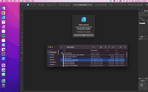 .afdesign file(s) not supported - V1 Bugs found on macOS - Affinity | Forum