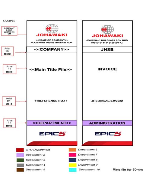 Filing Label Template | PDF | Neo Grotesque Sans Serif Typefaces ...