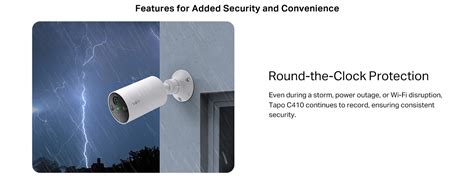 Buy Tapo TP-Link C410 Smart Security Camera, 2K 3MP, 1296p, Colour ...