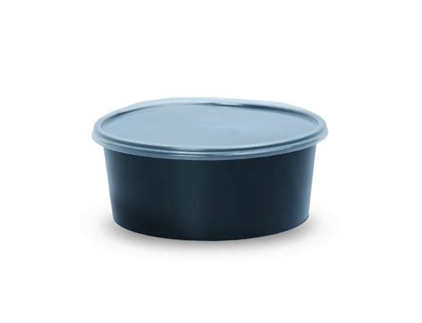 1000ml Round Plastic Food Container - (pack of 600 pieces)