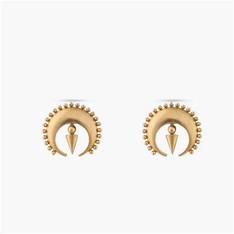 Buy Danae Gold Plated Tribal Earrings | Tarinika - Tarinika India
