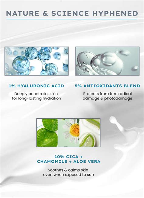 ULTRA LIGHT WATER SUNSCREEN SPF 50 PA ++++ FOR UVA-UVB PROTECTION - 50 ...