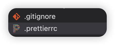 Prettier Config 的图像结果