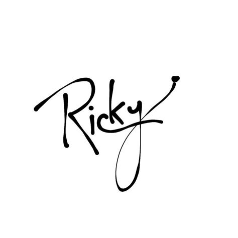 Ricky Name Wallpaper