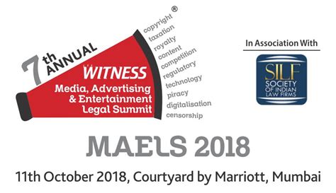 Lex Witness’ 7th Media Advertising & Entertainment Legal Summit [11th ...