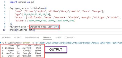 Filtering Particular Cells of DF in Python 的图像结果