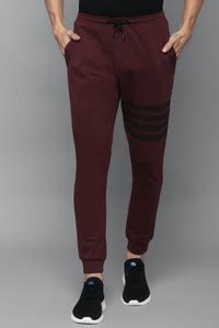Allen Solly Solid Men Brown Track Pants - Buy Allen Solly Solid Men ...