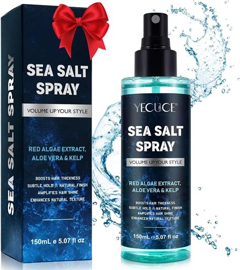 Amazon.com : QRZBPZWE Sea Salt Spray for Hair Men - Texturizing ...