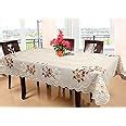Buy Kuber Industries Floral Cotton 6 Seater Dinning rectangular Table ...