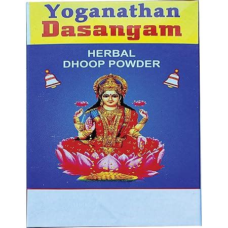 3V PRODUCTS Dasangam Powder 50g | Yoganathan Dasangam Dhoop Powder for ...