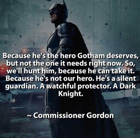 Commissioner Gordon Dark Knight