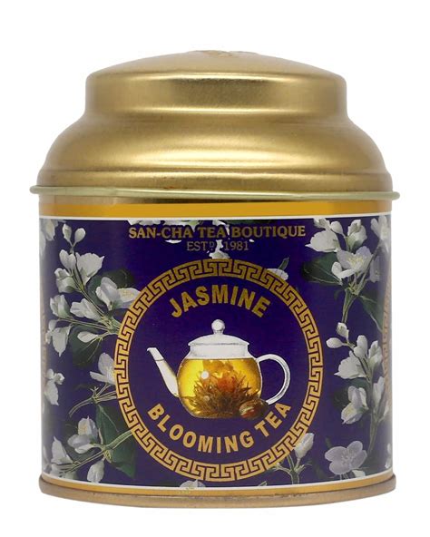Sancha Tea Boutique, Jasmine Blooming Tea, 5 Artisanal Hand-Tied Tea ...