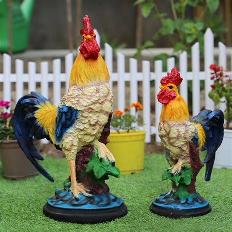 Buy Resin hens statue Online — Wonderland Garden Arts and Craft