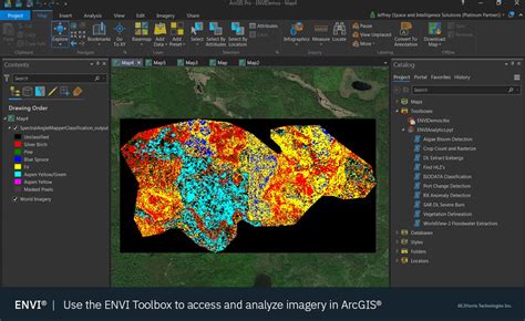Envi Program 的图像结果
