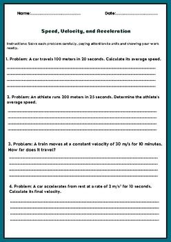 Acceleration Velocity Problems 的图像结果