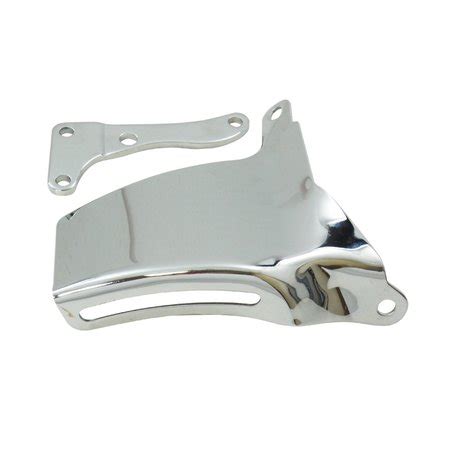 Racing Power SBC LONG WATER PUMP ALTERNATOR BRACKET CHROME 69-75 R9316 ...