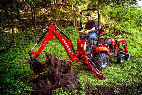 Image result for Compact Tractor with Backhoe