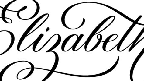 Elizabeth in Cursive Handwriting Art | Martina Flor Skillshare Class