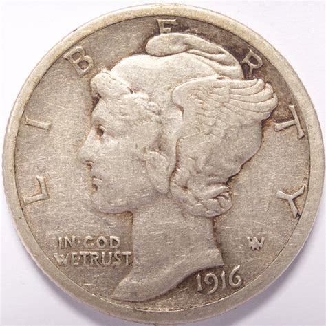 1916-S Mercury Silver Dime - Numismax