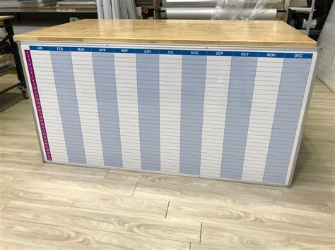 Custom Yearly Calendar Whiteboard — Branded Whiteboards - Whiteboards ...