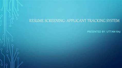Image result for Resume Tracking System