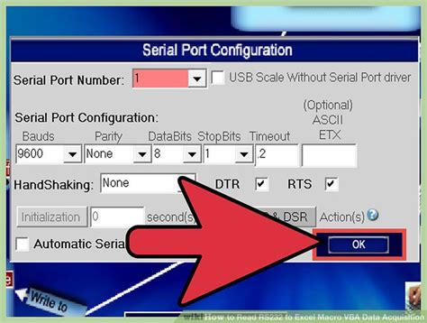 Image result for Excel Serial Port Read
