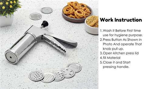 Buy Stainless Steel Kitchen Press with Different Types of Jalies ...