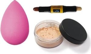 Herrlich BEST LOOK NEW COMBO LOOSE POWDER + CONTOUR STICK + MAKEUP ...