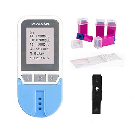 Buy Hnxxyisite, Lipid Test Meter Kit Cholesterol Test Cholesterol ...