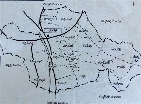 Nizamabad Dt All Mandal Maps