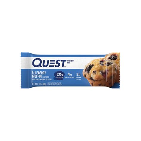 Quest Nutrition – Protein Bar BLUEBERRY MUFFIN (Best By: 4/5/26 ...
