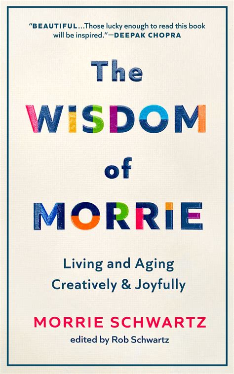Son of 'Tuesdays with Morrie' Schwartz announces New Book 'The Wisdom ...