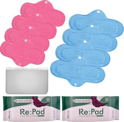 Re:pad 4 Maxi + 4 Super (One Pack of 8 Pads) Sanitary Pad | Buy Women ...