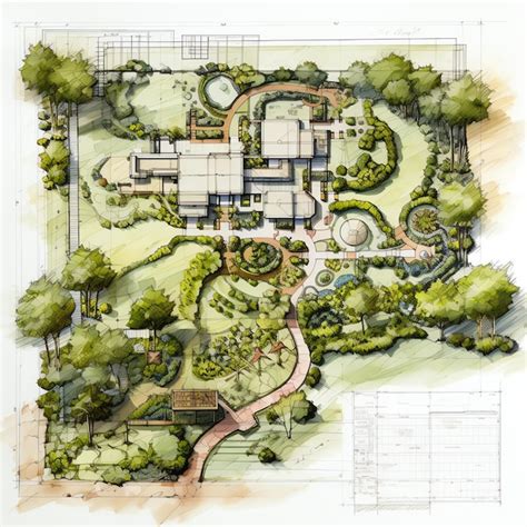 Landscape Design Drawing 的图像结果