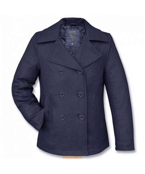 Морской бушлат US NAVY Pea Coat Mil-Tec