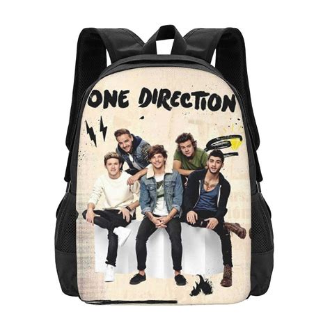 One Direction Backpack,3d Print Laptop Backpack Lightweight Casual ...