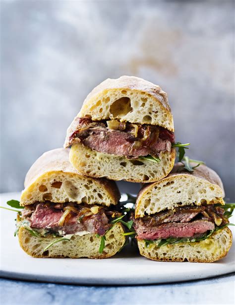 Steak and caramelised onion sandwich | Recipe | Jamie oliver recipes ...