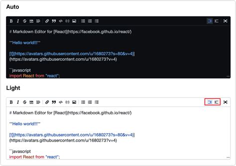 Create and edit element using markdown · Issue #395 · uiwjs/react-md ...