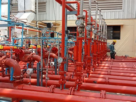 Medium Velocity Water Spray System