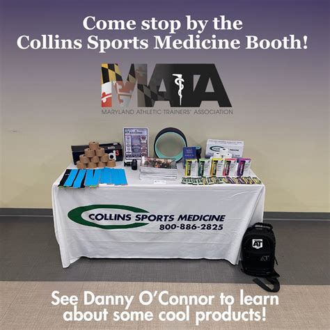 Collins Sports Medicine on LinkedIn: If you're at the Maryland Athletic ...
