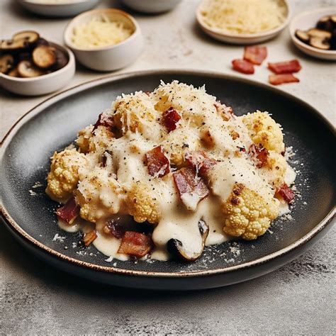 Creamy Cauliflower Carbonara: A Low-Carb Twist on a Classic