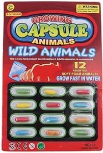 Buy Parshv Groups Magic Growing Animal Capsules, Grow in Water, Soft ...