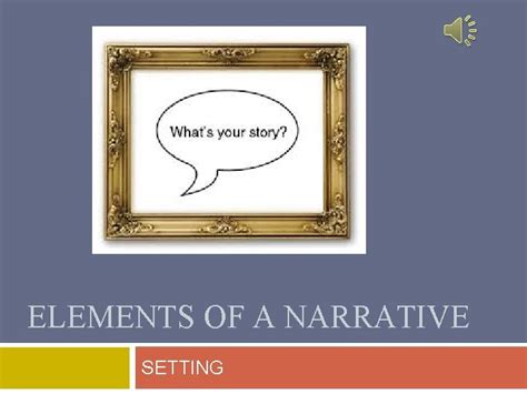 Setting Narrative 的图像结果