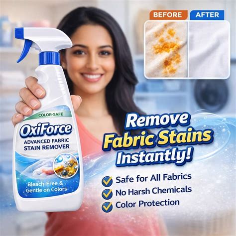 OxiForce Advanced Stain Remover Liquid | Color-Safe | BUY 1 GET 1 FREE ...