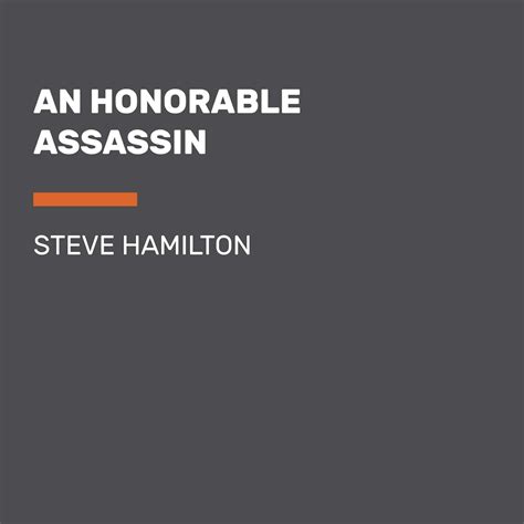An Honorable Assassin (A Nick Mason Novel) : Hamilton, Steve: Amazon.in ...
