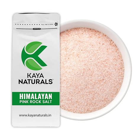 Kaya Naturals Himalayan Pink Rock Salt | With 100% Natural Sendha Salt ...